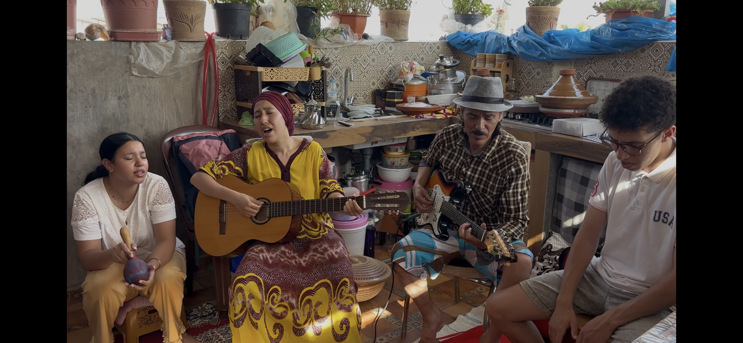Meeting locals, Marrakech